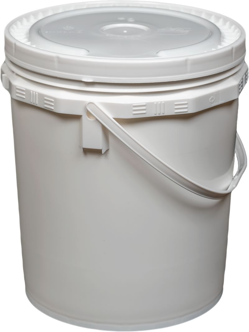 Notre seau de 20 litres fait peau neuve